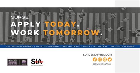 surge staffing franklin in|surge staffing application.